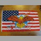 US- Flagge mit Adler