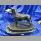Bronze American Staffordshire terrier